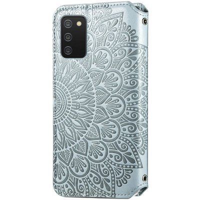 Чохол-книжка ETMA Mandal для Samsung Galaxy A02s Сірий 55778