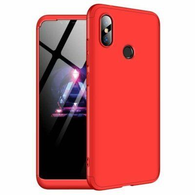 Чохол пластиковий GKK 360 для Xiaomi Redmi Note 6 / 6 Pro Червоний 33502