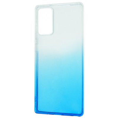 Чохол Gradient для Xiaomi Redmi Note 10 / Note 10s / Poco M5s White / blue 54347