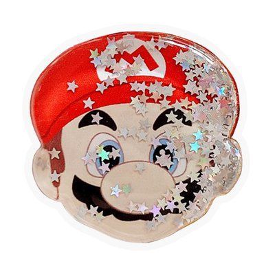 Держатель для телефона PopSockets круглый liquid shine Марио 47610