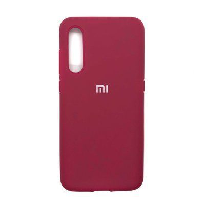 Чехол Silicone Cover для Xiaomi Mi 9 Малиновый 34317