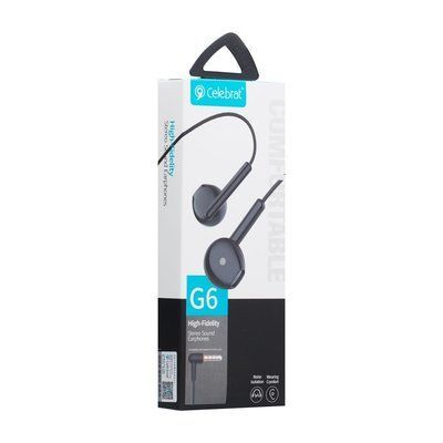 Навушники Celebrat G6 Comfortable Black 38999
