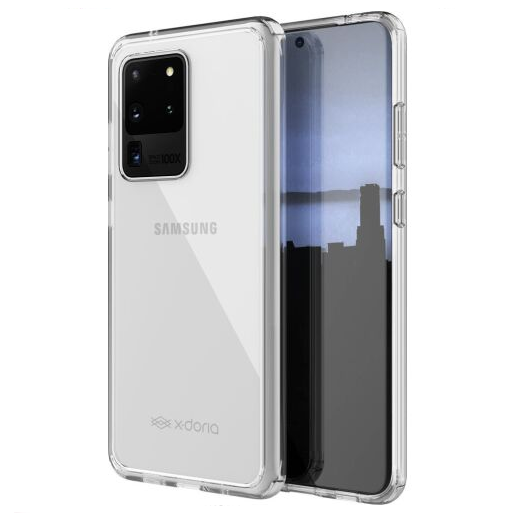 Чехол X-Doria ClearVue для Samsung Galaxy S20 Ultra Прозрачный 70112