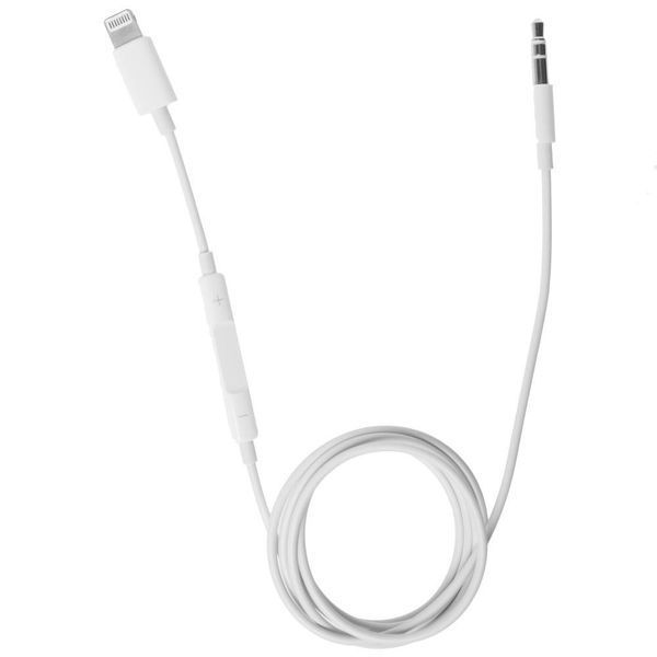 Кабель Apple Audio AUX to Lightning MH021 White 37506