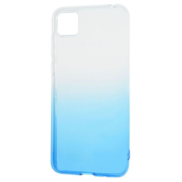 Чехол Gradient для Huawei Y5P / Honor 9S White blue 43431