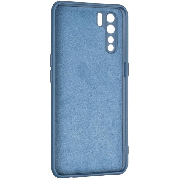 Чохол Silicone Cover NoLogo AA Full для Oppo A91 Синій / Dark Blue 59398