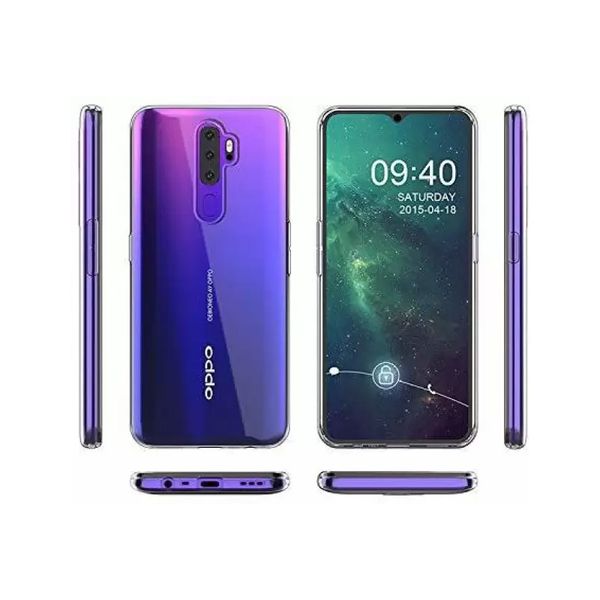 Чохол Stez для Oppo A5 2020 / Oppo A9 2020 Прозорий 45987