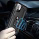 Протиударний чохол Serg Magnet Ring для Xiaomi Redmi Note 10 5G / Poco M3 Pro Чорний 59033 2