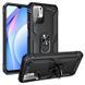 Протиударний чохол Serg Magnet Ring для Xiaomi Redmi Note 10 5G / Poco M3 Pro Чорний 59033 3