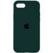 Чехол Silicone Case 360 для Iphone 7 / 8 / SE 2020 Зеленый / Forest green 67030