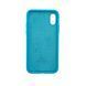 Чехол Silicone Case 360 для Iphone X / XS Голубой 36137 2