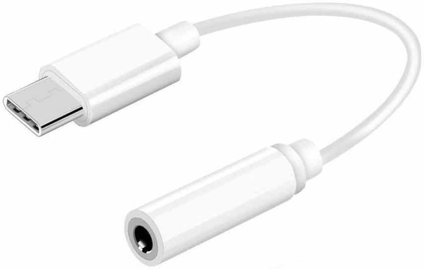Адаптер Type-C to 3.5 White 37704