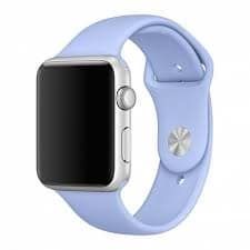 Ремінець Silicone для Apple Watch 42/44/45/49 mm Lilac Cream 37816