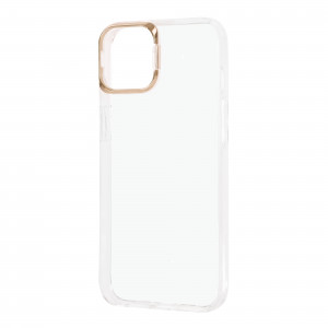 Чехол Apex Capsule для Iphone 13 / 14 Прозрачный / Gold 69562