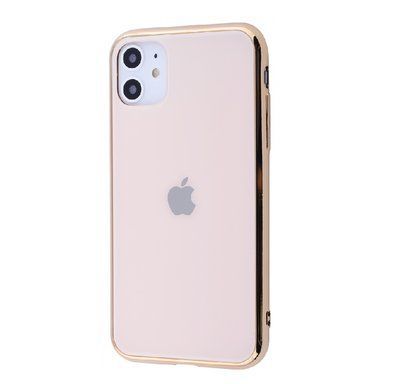 Чохол Glass Case для iPhone 11 Золотий 36541