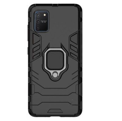 Противоударный чехол Transforme Ring для Samsung Galaxy S10 lite G770F Black 57387