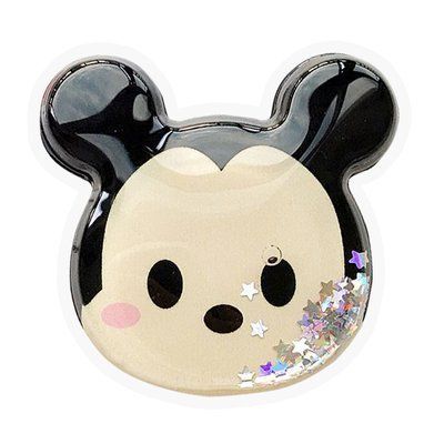 Держатель для телефона PopSockets круглый liquid shine Микки Маус / Head 47611