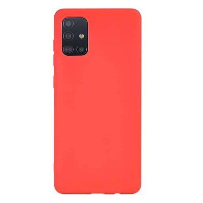 Чехол Matte для Samsung Galaxy A51 Red 39945