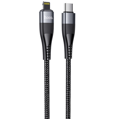 Кабель Hoco U99 Magnetic Type-C to Lightning PD 20W 1.2м Black 63477