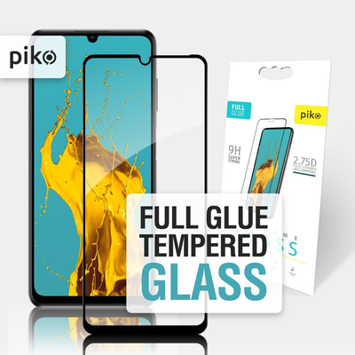 Захисне скло 2.75D Piko Full для ZTE Blade A51/A71 Black 81918