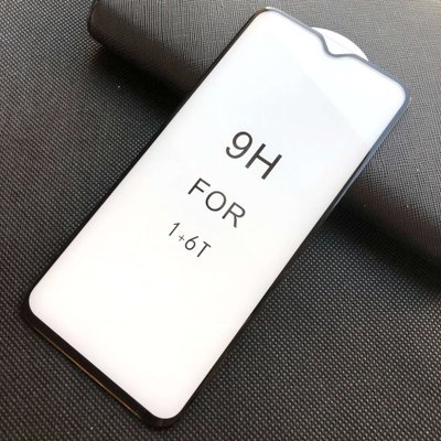 Защитное стекло Premium 9H Full для Oneplus 6T / 7 Black 35421