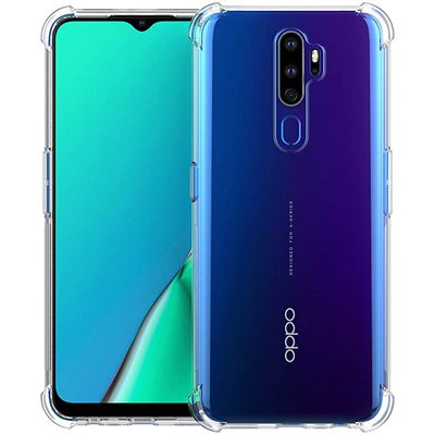 Противоударный Чехол Stez для Oppo A9 2020 / A5 2020 Прозрачный 45988