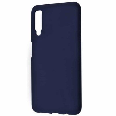 Чохол Silicone WAVE Full для Samsung Galaxy A7 2018 A750 Midnight blue 37051