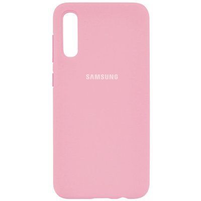 Чехол Silicone Cover для Samsung Galaxy A50 / A30s Pink 34265