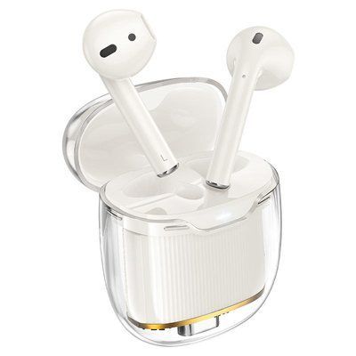 Бездротові навушники HOCO EW52 Lilly TWS Milky White 83577