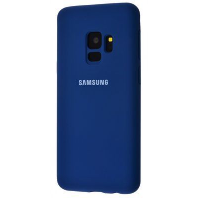 Чехол Silicone Cover для Samsung Galaxy S9 G960 Синий 34752