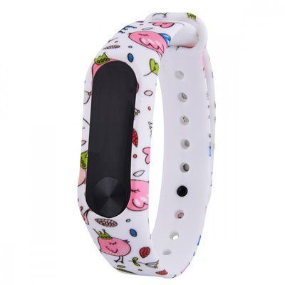 Ремешок с рисунком для Xiaomi Mi Band 3/4 crown and princes 34712