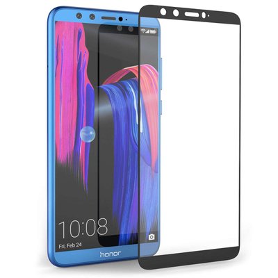 Захисне скло 6D Full для Huawei Honor 9 Lite Black 57233