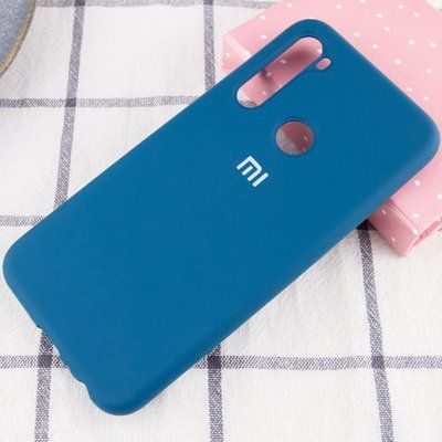 Чохол Silicone Cover для Xiaomi Redmi Note 8 Синій / Cobalt 41521