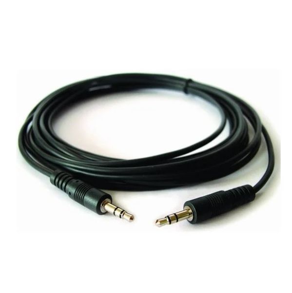 Кабель AUX 2Pin 3м Black 42116