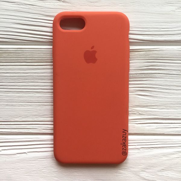 Чехол Silicone Case для Iphone 7 / 8 / SE 2020 Light Orange 31046