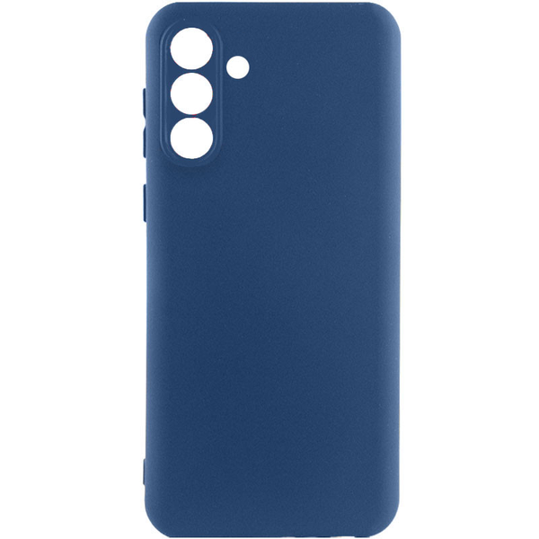 Чохол Silicone Lakshmi A Full Camera для Samsung Galaxy A04s Синій / Midnight Blue 66940