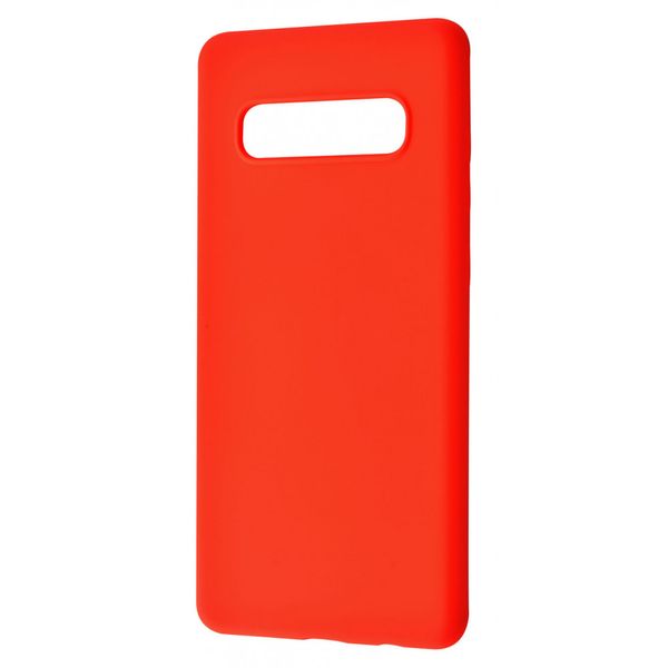 Чехол WAVE Colorful с микрофиброй для Samsung Galaxy S10 Plus G975 Red 54040