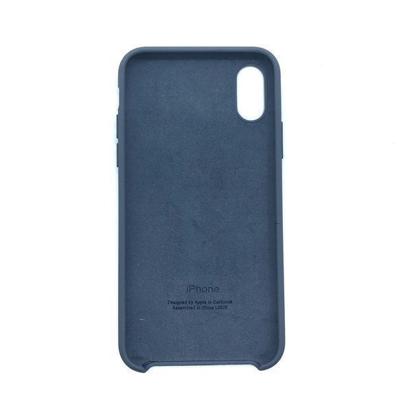 Чехол Silicone Case для Iphone X / XS Lavender Grey 34928