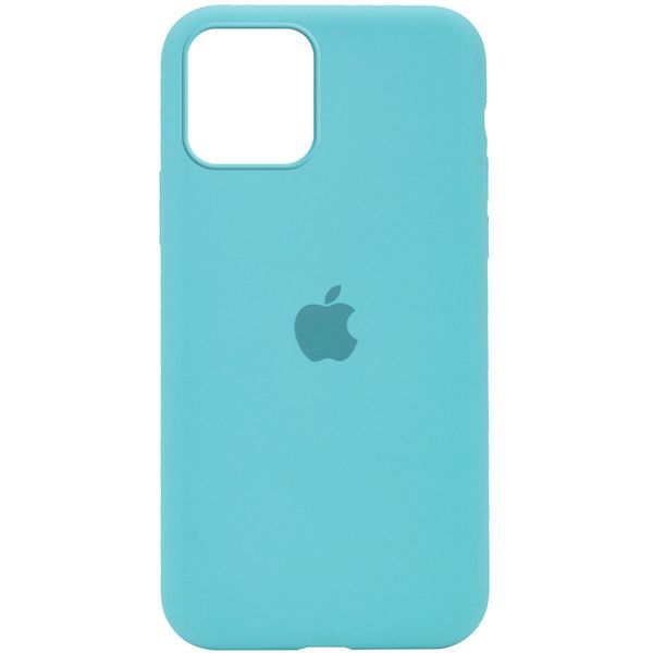 Чохол Silicone Case для Iphone 12 / 12 Pro Бірюзовий / Marine Green 47245