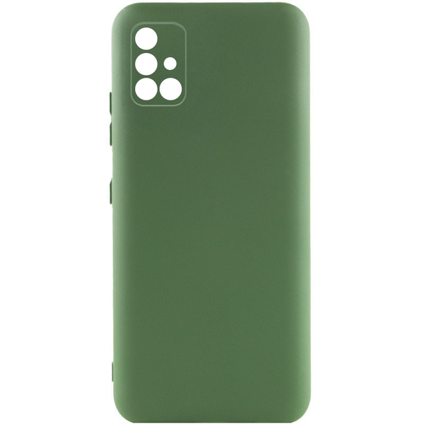 Чехол Silicone Lakshmi A Full Camera для Samsung Galaxy A51 Бордовый / Marsala 63120