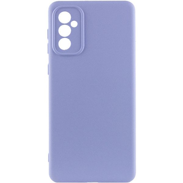 Чехол Silicone Lakshmi Full Camera для Samsung Galaxy A35 5G Фиолетовый / Purple