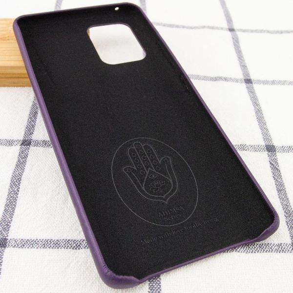 Защитный чехол Leather Case для Samsung Galaxy S10 lite G770F Фиолетовый 48070