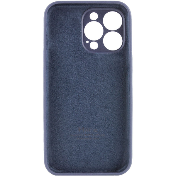 Чохол Silicone Case з захистом камери для Iphone 13 Pro Темно-синій / Midnight blue 69103