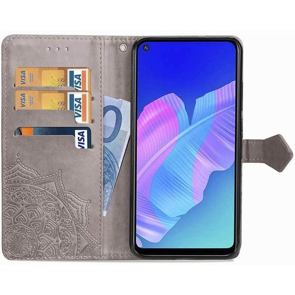 Чехол-книжка Art Case для Samsung Galaxy A21s Серый 44093