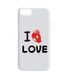 Чехол TOTO Pure для Iphone 7 / 8 / SE 2020 Love Heart White 34843
