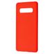 Чехол WAVE Colorful с микрофиброй для Samsung Galaxy S10 Plus G975 Red 54040