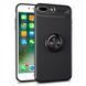 Чохол Din Color Magnet Ring для Iphone 7 Plus / 8 Plus Чорний 35009