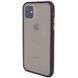 Чехол Soft-touch with Color Buttons для Iphone 11 Черный 39543 1