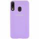 Чохол Silicone Cover для Samsung Galaxy A20 / A30 Бузковий / Dasheen 39088