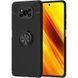 Чехол Din Color Magnet Ring для Xiaomi Poco X3 NFC / Poco X3 Черный 48177 1